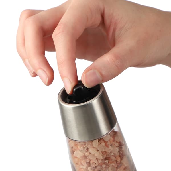 KADAX Peppar-, Salt-, Krydd-, Örtkvarn, Justerbar malningshastighet, Elektrisk, Stål