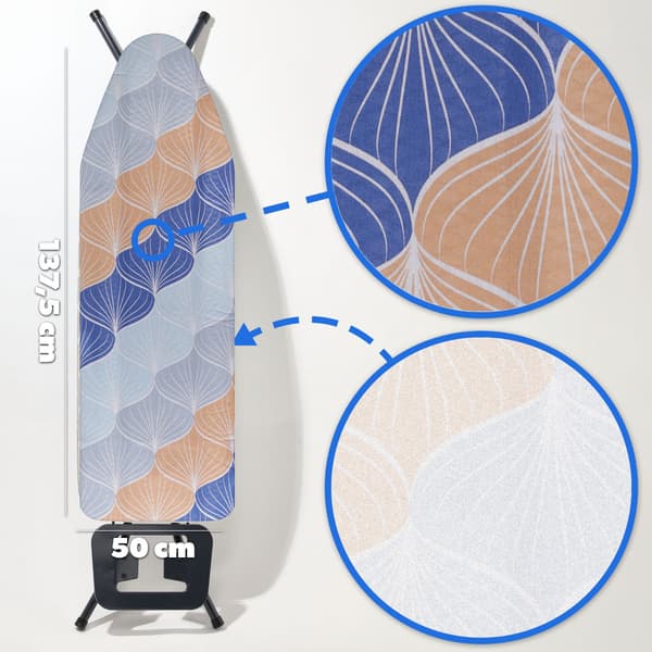 KADAX Stretch Strykbrädesöverdrag 126x45 cm Rutigt