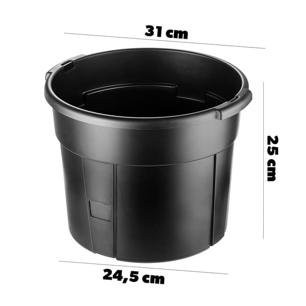 KADAX Kruka för plantering av potatis, grönsaker, lock, insats, 31 cm, 12 l
