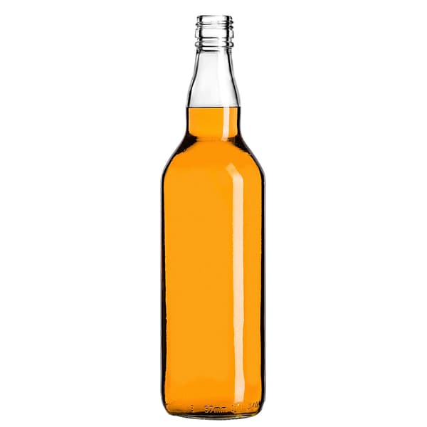 KADAX 10 st Monopol-flaskor 700 ml 0,7 l med kork för vin, likör, juice
