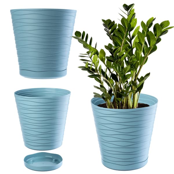KADAX Blomkruka 21 cm Plast Blomkrukasskydd med Stativ