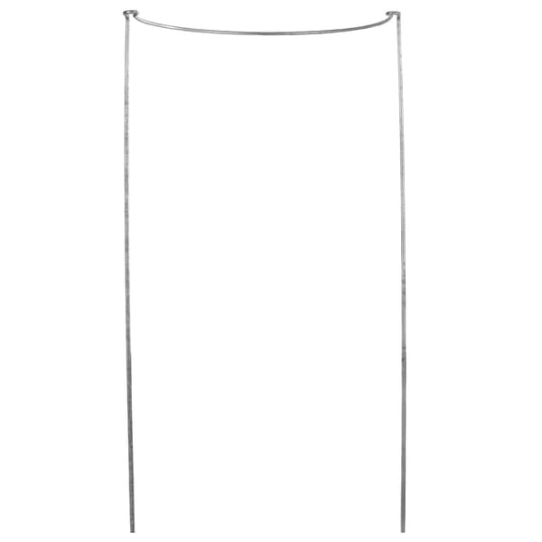 KADAX Blomstöd 75cm Metallringklämma Rosa Fäste