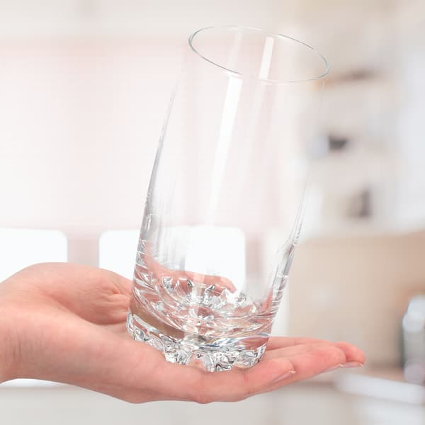 KADAX Glas för Drycker, Whisky, Juice, Set med 6 Glas, 365 ml