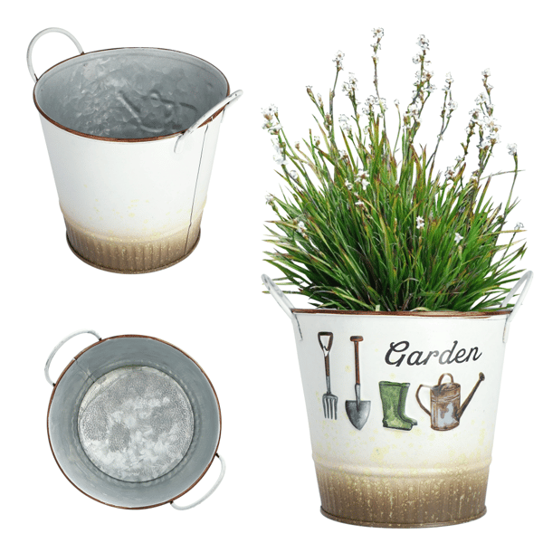 KADAX Blomkruksskydd Metall Blomkruka Växter 12cm För Dekorativ Kruka