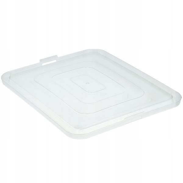 KADAX 20L plastbehållare med lock transparent låsbar stor låda
