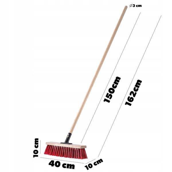 KADAX Gadekost Have 40cm