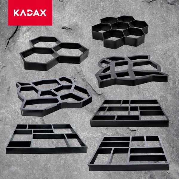 KADAX Form til belægningssten, beton, honningkage, matrix 29x29cm