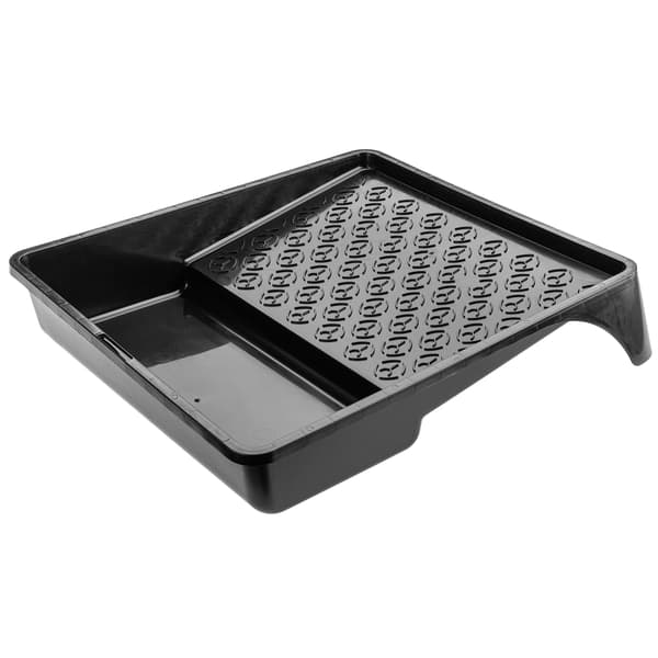 KADAX Stor Malerbakke 320x350 mm Til Malerrulle Sæt Sort 3 stk.