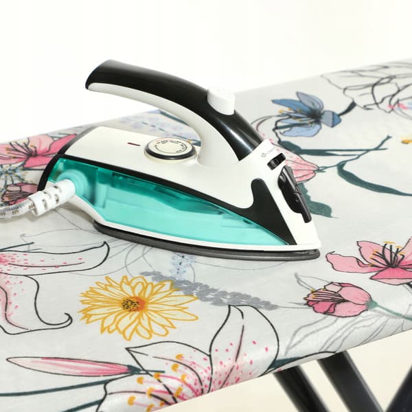 KADAX Stretch strygebrætbetræk 127x46 cm Resistent Lyse Blomster