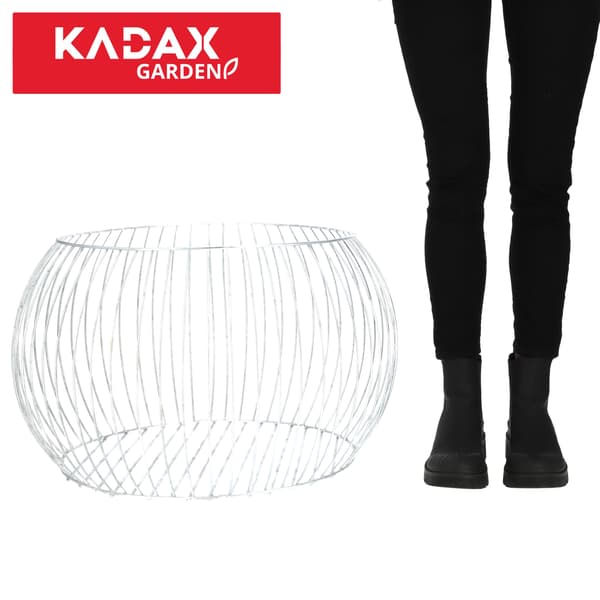 KADAX Gabionpotte Havegabion Galvaniseret Stål 65cm Rund
