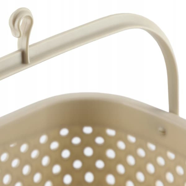 KADAX Rektangulär Hängkorg för Klädnypor, Klämmor, Beige