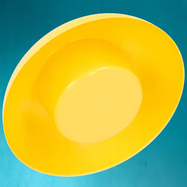 KADAX Urtepotteskjuler til kompositioner, dekorationer, Ikebana-base, gul, 12 cm