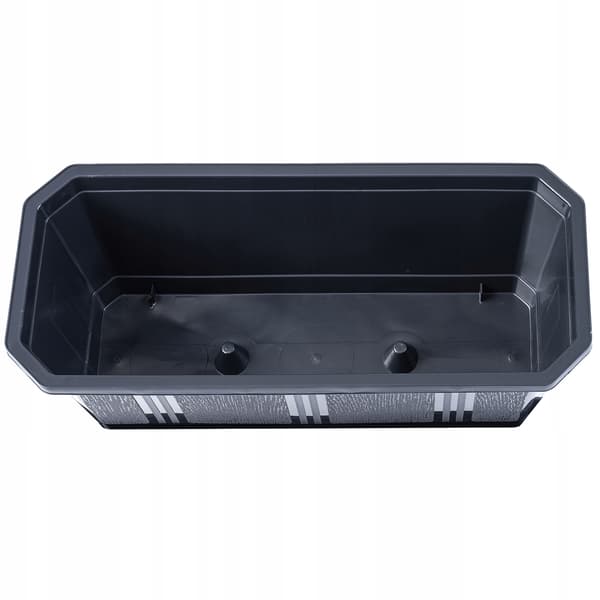 KADAX Balkonkasse 40 cm Urtepotte Urtepotte Balkon Grafit