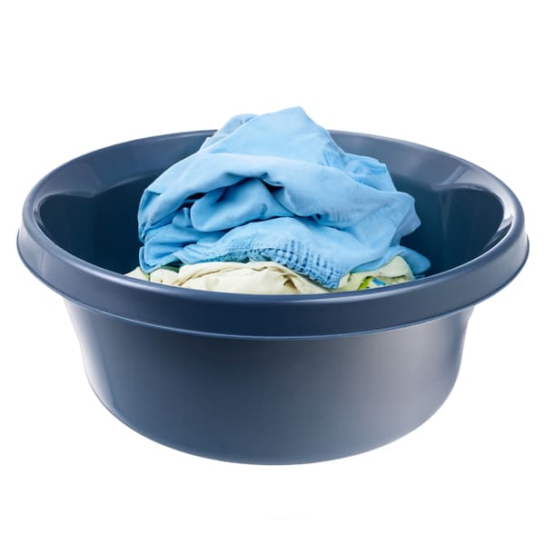 KADAX Tvättbalja 9L Rund Universalbalja i Plast