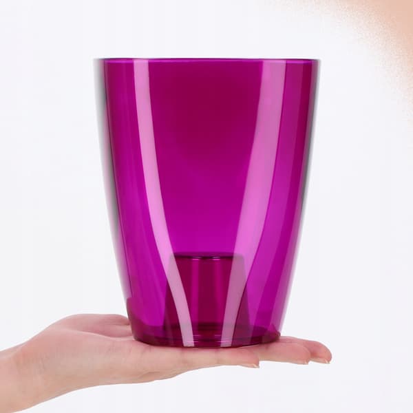 KADAX Urtepotte Orkidé Planter Plastik Urtepotte Lilla 13cm