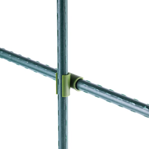 KADAX 10-pak tomatstangskrydsforbindelse 11 mm 90 grader