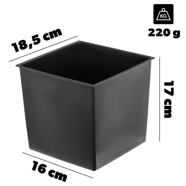 KADAX Urtepotteindsats Urtepotteindsatser 19 x 19 cm Firkantet Universal