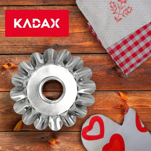 KADAX Kakform med skorstenshylsa, bakplåt, 25 cm