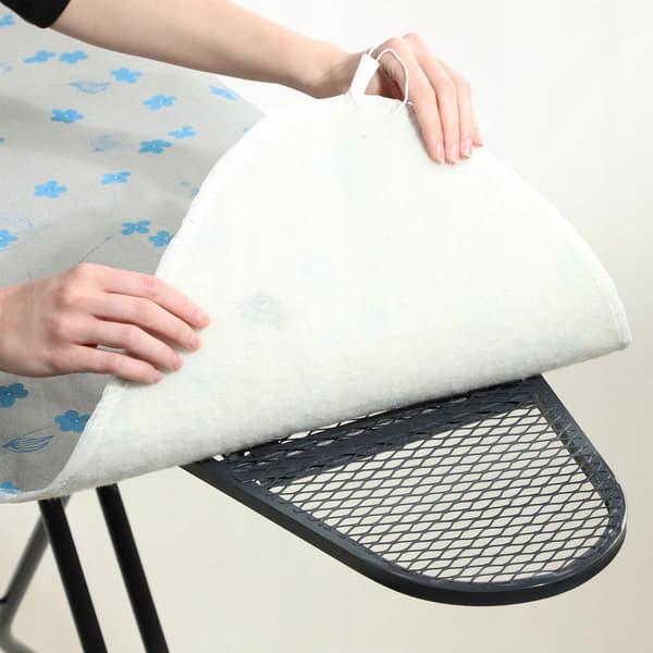 KADAX Strygebrætbetræk Stretchbagside 140x55cm Blomster