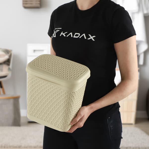 KADAX Vaskemiddelbeholder 6L Vaskemiddelkapsler Beige