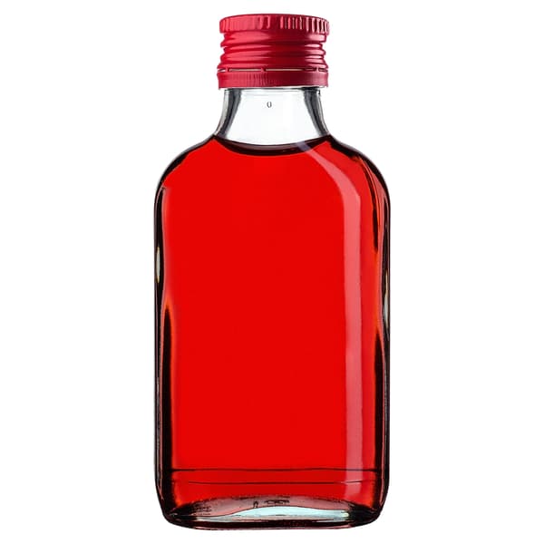 KADAX Pullo 100ml Punaisella korkilla 50kpl.
