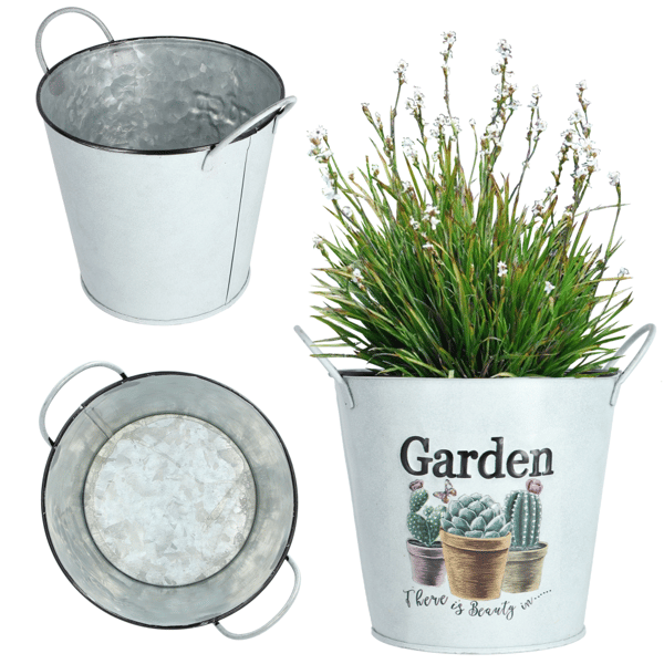 KADAX Blomkruksskydd Metall Blomkruka Växter 12cm För Dekorativ Kruka