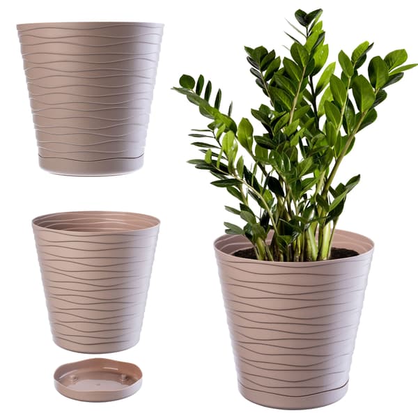 KADAX Blomkruka 19 cm Lock med Stativ Plast Blomställ