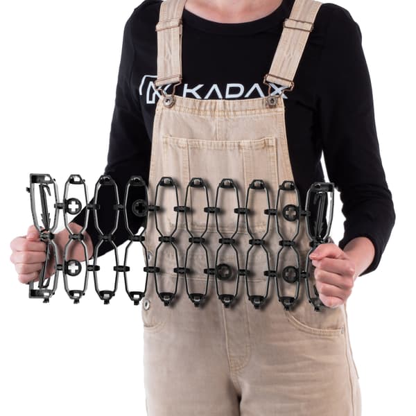KADAX Gräsmattgaller för robotgräsklippare, perfekt för kurvor, 47 cm, 4-pack