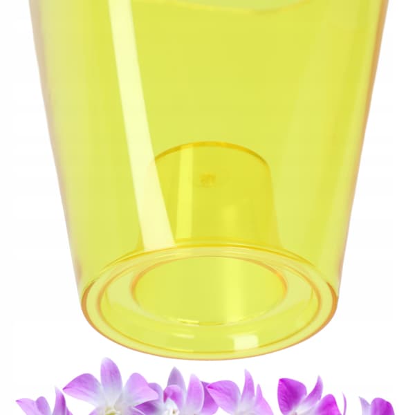 KADAX Blomkruksskydd för orkidéer, Blomställ, Plastväxter, Gul, Enfärgad, 9 cm