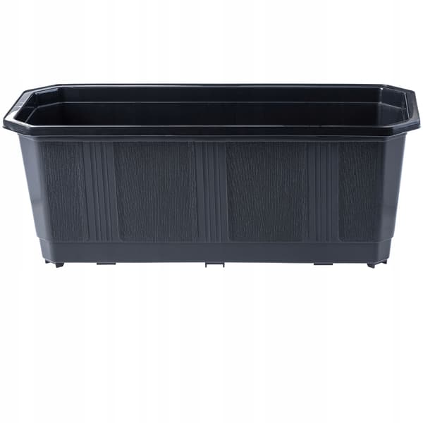 KADAX Balkonkasse 40 cm Urtepotte Urtepotte Balkon Grafit