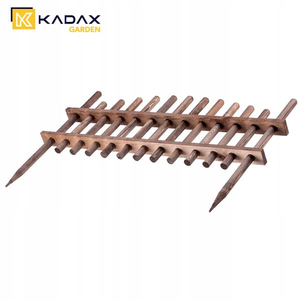 KADAX Trädgårdsstaket Palissad Trädgårdskant 85x35cm Furu