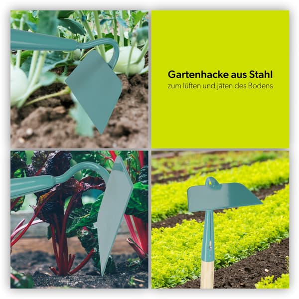 KADAX Havehakke Til Ukrudtsgravning 13,5 cm Dame 140 cm
