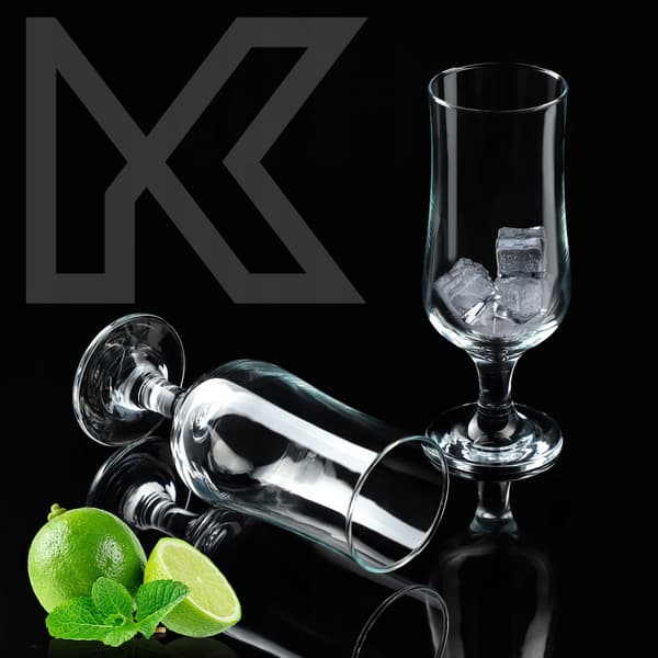 KADAX Glas för Drycker, Cocktails, Öl, Vatten, 370ml, Set om 6