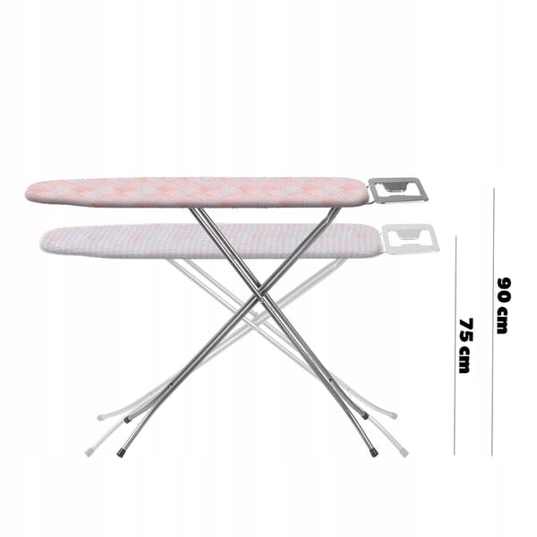 KADAX Standard Strykbräda Stor 110x30cm Hopfällbar Strykjärnhållare