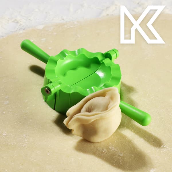 KADAX Dumplingform, Dumplingskärare, Dumplingmaskin, Form, 2 st.