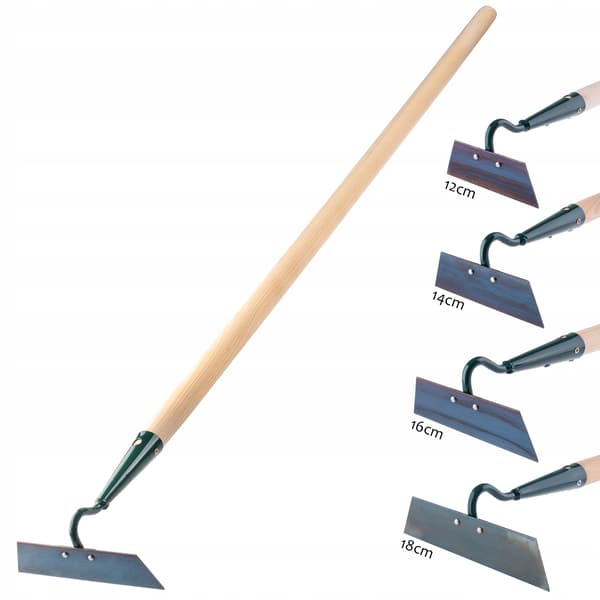 KADAX Havehakke til ukrudtsgravning 16 cm krog 120 cm