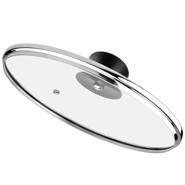 KADAX Glaslåg 20 cm Universal Varmebestandigt Gryde- og Pandedæksel
