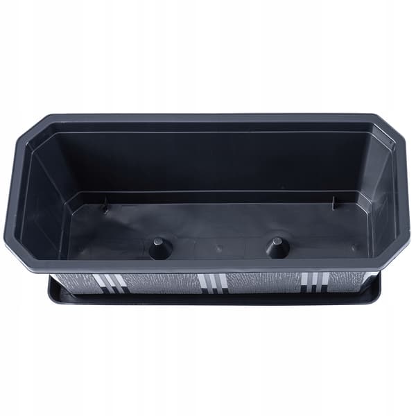 KADAX Balkonkasse 40 cm Urtepotte Urtepottestativ Balkon Blomsterstativ