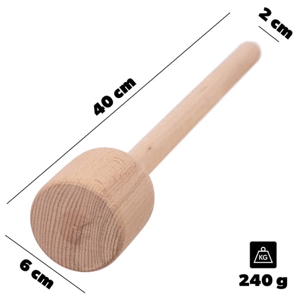 KADAX Fermenteringskålmoser i træ 40 cm
