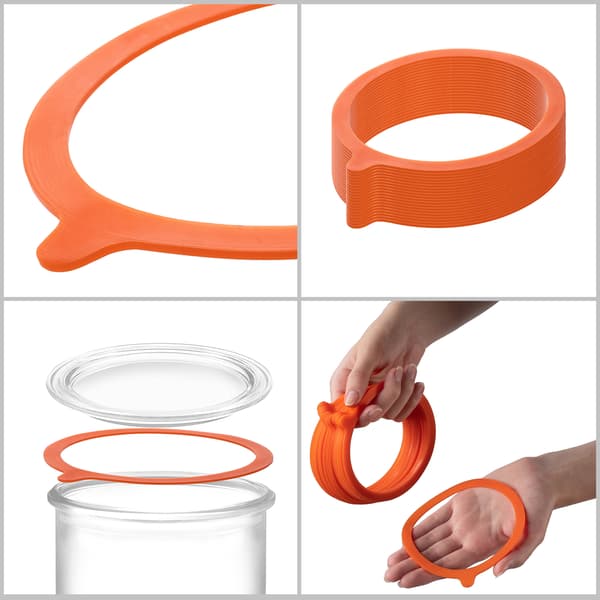 KADAX Gummipakninger til krukker og dåser Pakninger til krukker og dåser 9,2 cm 20 stk