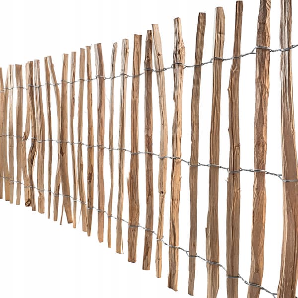 KADAX Hasselnøddehegn Oprullbart Beskyttende Havehegn 500x100 4-6cm