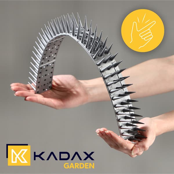 KADAX Duepigge mod fugle 51 cm tætte stærke plastik 12 stk.