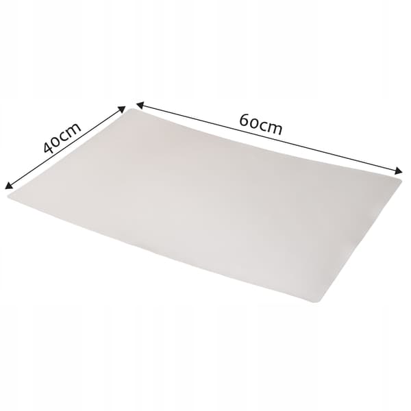 KADAX Silikone Bagemåtte 60x40cm Stor Skridsikker Måtte