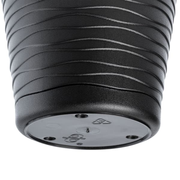 KADAX Urtepotte 30cm Plastik Urtepottedæksel med Stativ