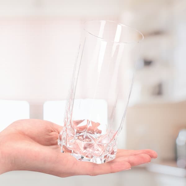 KADAX Dricksglas 6x 325ml Vatten Högt Set Glasset
