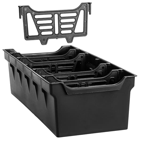 KADAX Organizer na przyprawy czarny <24> K17438