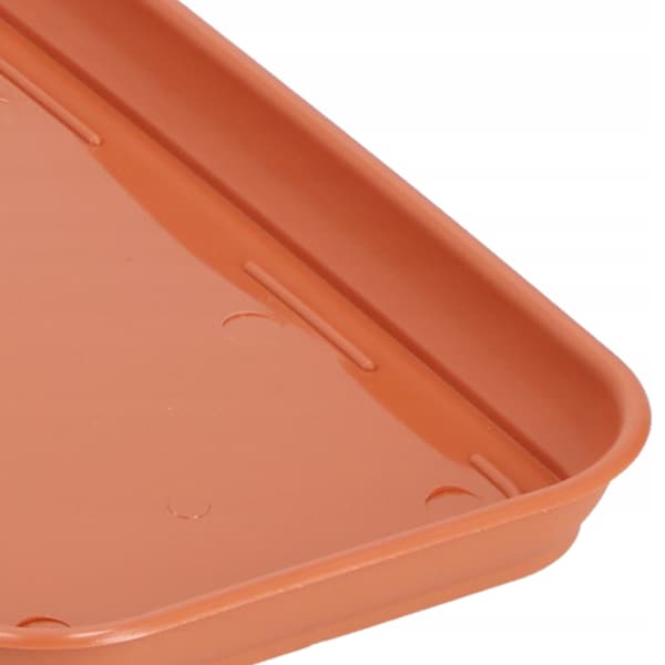KADAX Blomkruksställ 80 cm Rektangulärt Plast Terrakottabricka