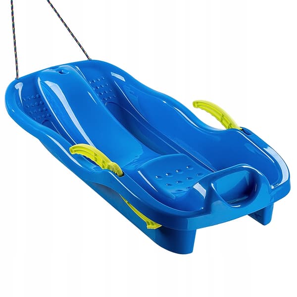 KADAX Bobslide med broms, plast, stor, med snöre