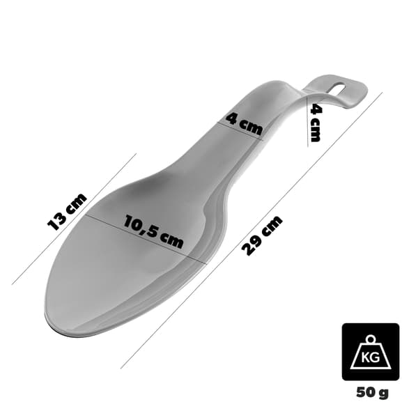 KADAX Podstawka pod łyżkę szara <150> K17446