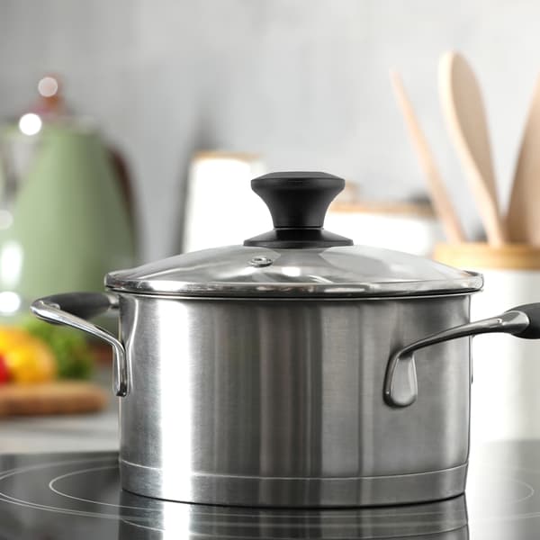 KADAX Glaslåg 14 cm Universal Varmebestandigt Gryde- og Pandedæksel